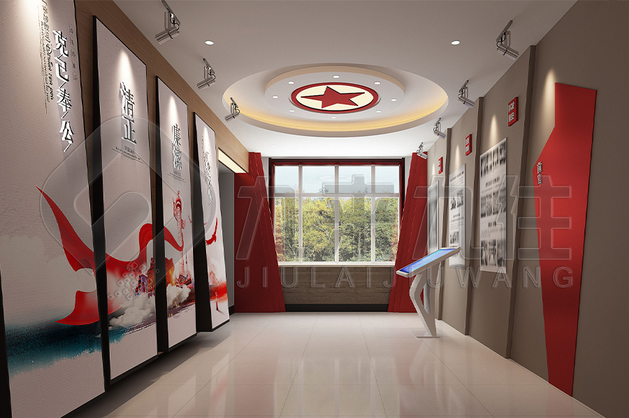 廉政教育基地展廳設(shè)計(jì)，多媒體展廳設(shè)備方案
